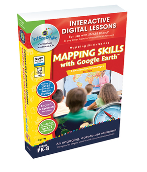 Preview of Mapping Skills with Google Earth™ BIG BOX - MAC Gr. PK-8