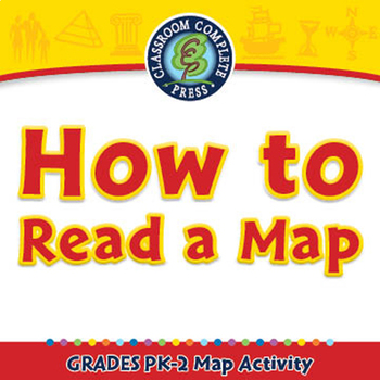 Preview of Mapping Skills with Google Earth™: How to Read a Map -Activity NOTEBOOK Gr. PK-2