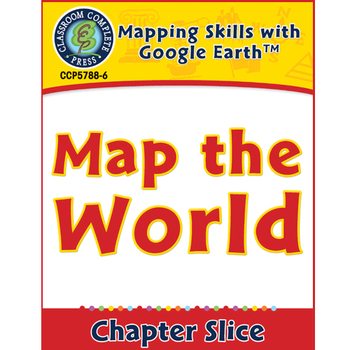 Preview of Mapping Skills with Google Earth: Map Elements Gr. 6-8