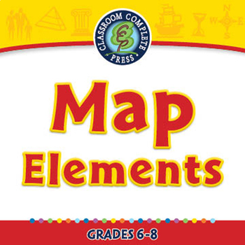 Preview of Mapping Skills with Google Earth™: Map Elements - MAC Gr. 6-8