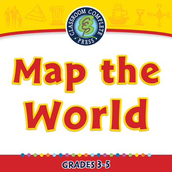 Preview of Mapping Skills with Google Earth™: Map the World - MAC Gr. 3-5