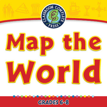 Preview of Mapping Skills with Google Earth™: Map the World - MAC Gr. 6-8