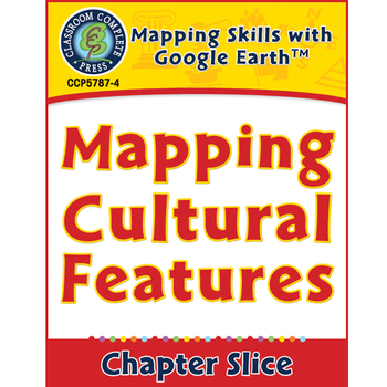 Preview of Mapping Skills with Google Earth: Mapping Cultural Features Gr. 3-5