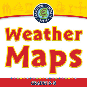 Preview of Mapping Skills with Google Earth™: Weather Maps - PC Gr. 6-8