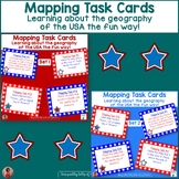 Mapping Task Cards USA     Bundle