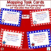Mapping Task Cards USA Set 1