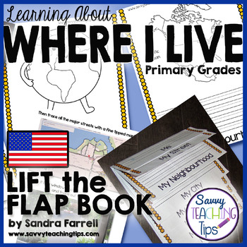 Preview of Mapping - USA Lift the Flap Book