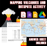 Mapping Volcanoes and Hotspots in Plate Boundaries Activit