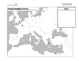 Mapping - World History - Rome - Blank Map