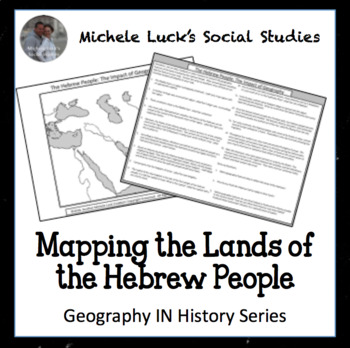 Preview of Mapping the Lands of the Ancient Hebrew People Activity