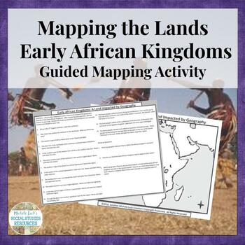 Preview of Mapping the Lands of the Early African Kingdoms (Axum, Kush, Bantu) Activity