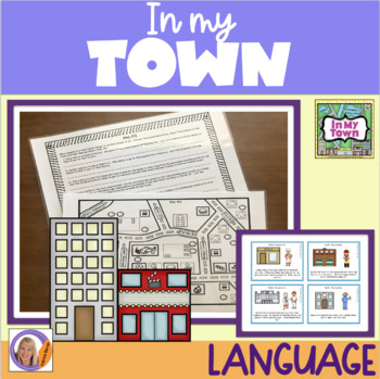 Preview of Maps, Community Helpers & Occupations: In My Town