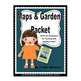 Maps & Gardens Packet: Literacy, Math, and More!