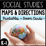 Maps & Relative Location - K-1 Social Studies Printables a