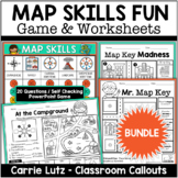 Maps Skills Bundle First Grade Social Studies