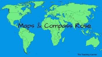 Preview of Maps and Compass Rose