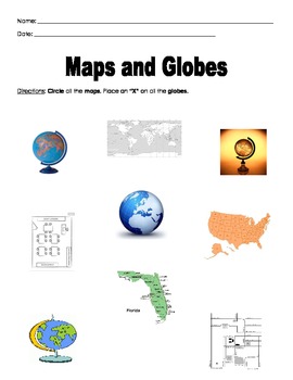 Maps and Globes by Jillian | TPT