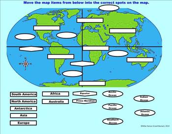 maps and globes a third grade smartboard introduction by