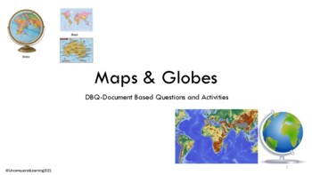 Preview of Maps and Globes  DBQ