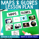 Maps and Globes Worksheets - Map Skills for 2nd & 3rd Grad