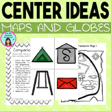 Maps and Globes Unit Center Ideas