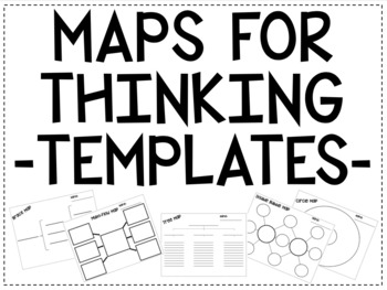 Preview of Maps for Thinking Templates