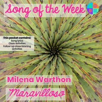 Preview of Maravilloso de Milena Warthon Song of the Week