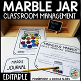 Marble Jar Classroom Management Tools | EDITABLE