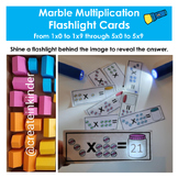 Marble Multiplication Flashlight Flashcards