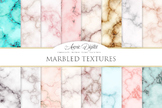 Marble Textures Digital Paper Background Marble and gold p