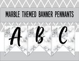 Marble Themed Banner Pennants