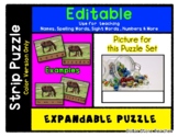 Marbles - Expandable & Editable Strip Puzzle w/ Multiple O