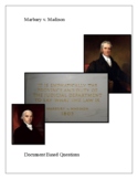 Marbury v. Madison Document Based Questions