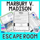 Marbury v. Madison ESCAPE ROOM: Judicial Review | Supreme Court