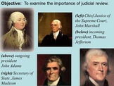 Marbury v. Madison Activity Guide (Includes review PPT and Notes)