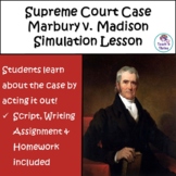 Marbury v. Madison Suprme Court Case Simulation: Students 