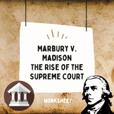 Marbury v. Madison, The Rise of the Supreme Court (Worksheet)