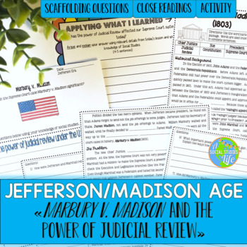 Preview of Marbury v. Madison and the Power of Judicial Review