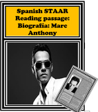 Marc Anthony: Biografía: Spanish STAAR Reading passage