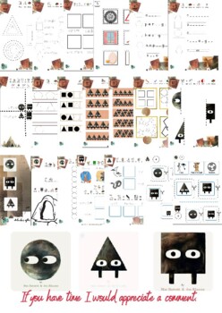 Preview of Marc Barnett & Jon Klassen- Square,Triangle,Circle- Shapes book- after reading