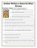 Marc Brown Reading Activities Unit