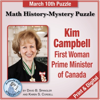 Preview of March 10: Kim Campbell, Canada's First Woman Prime Minister | Primes in Math