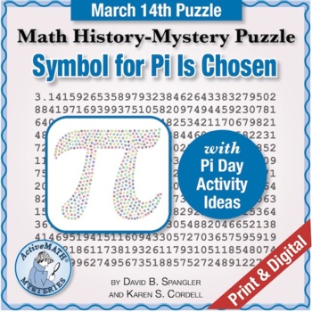 Preview of March 14: Pi Day Puzzle & Activities | Graph Ordered Pairs | Integer Operations