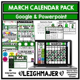 March 2024 Google and PowerPoint  Calendar/Morning Meeting