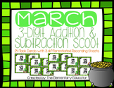 March 3 Digit Addition & Subtraction with Regrouping Scoot