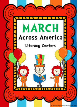 Preview of March Across America....Literacy Centers