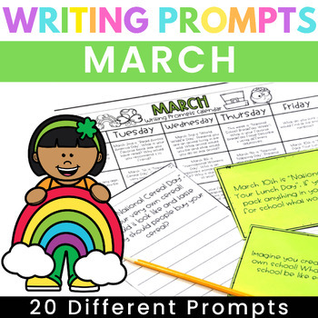 Second Grade Writing Prompts and Centers | TpT