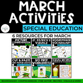 March Activities Bundle | Special Education