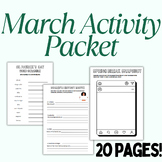 March Activity Packet