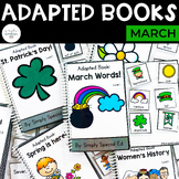 March Adapted Books (St. Patrick's Day, Women's History, S